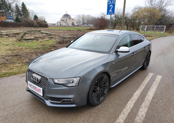 Audi S5 cena 74900 przebieg: 248000, rok produkcji 2011 z Resko małe 232